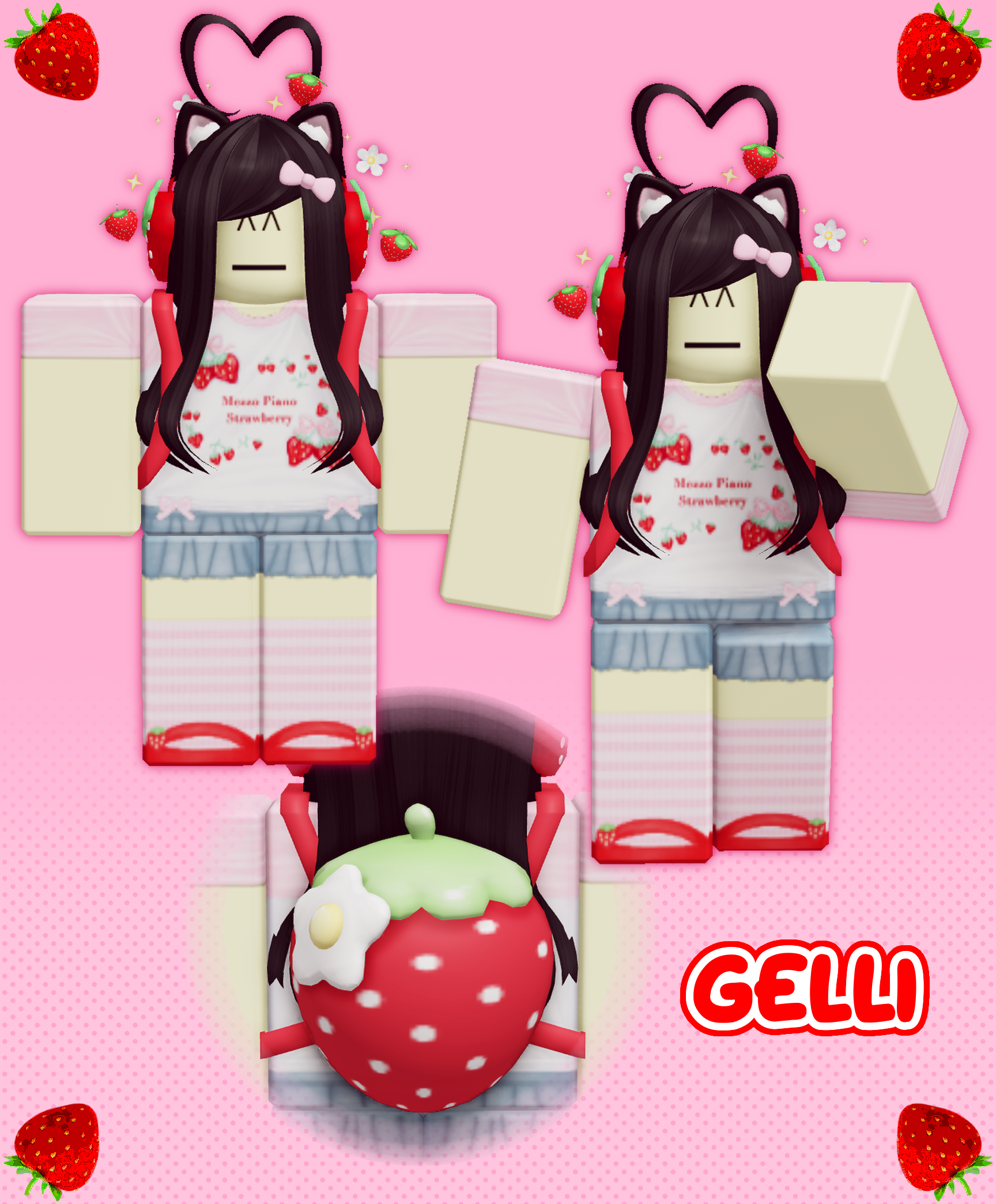 ♡ 2022 strawberry cutecore girl ♡
