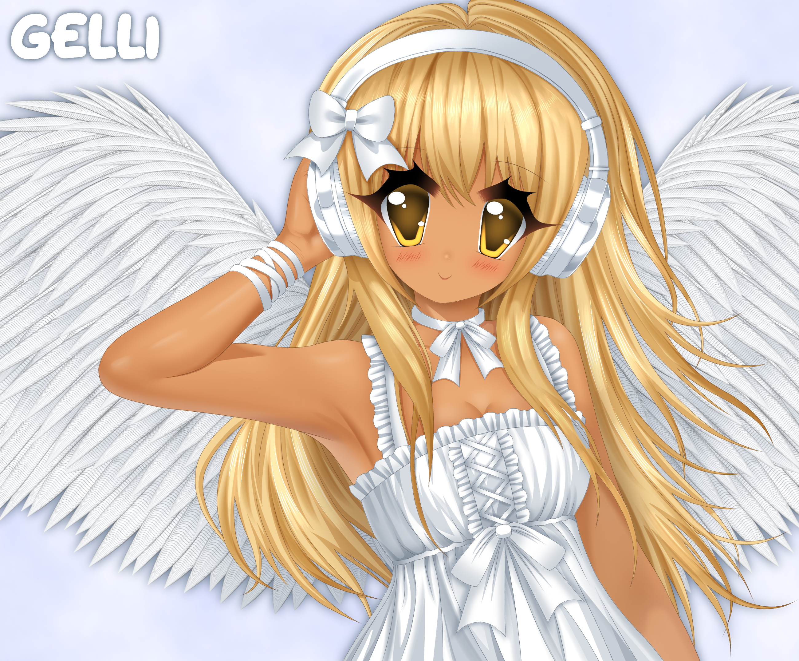 ♡ angelic music dream 🤍🪽🎧 ♡