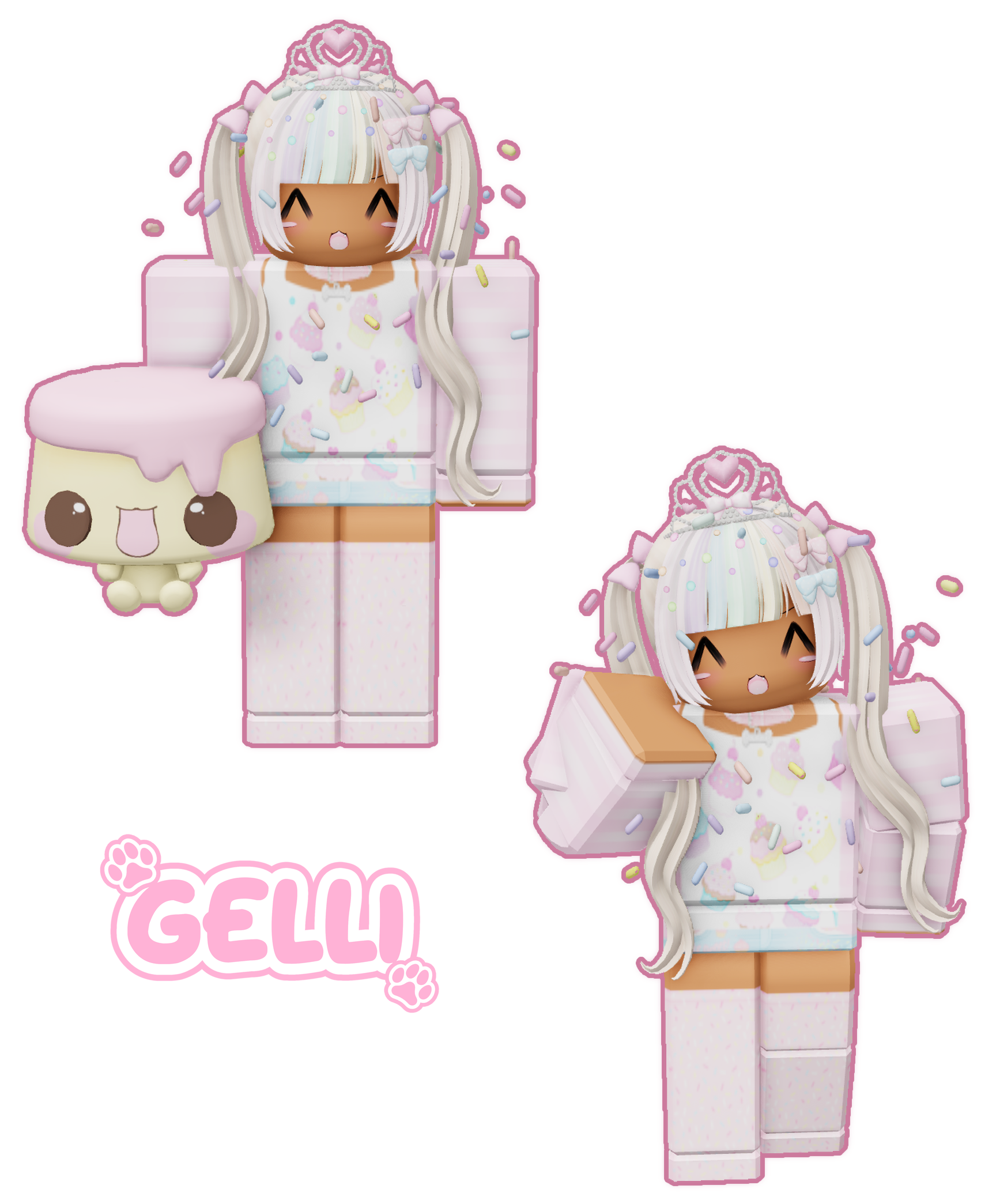 ♡ cupcake confetti princess 🧁🍭 ♡