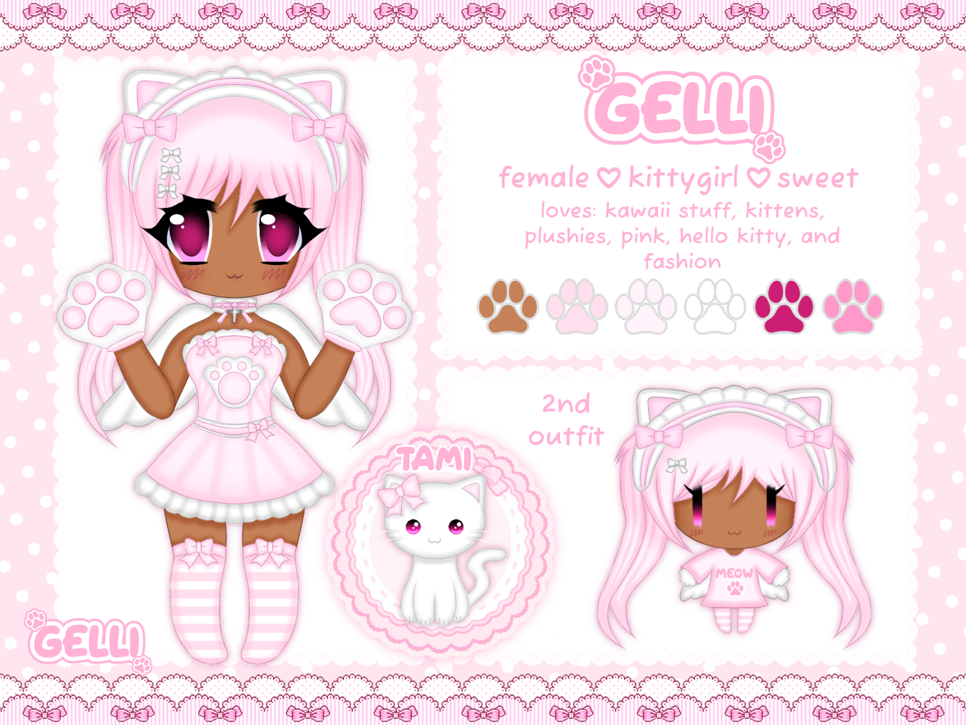 ♡ gelli oc reference ♡