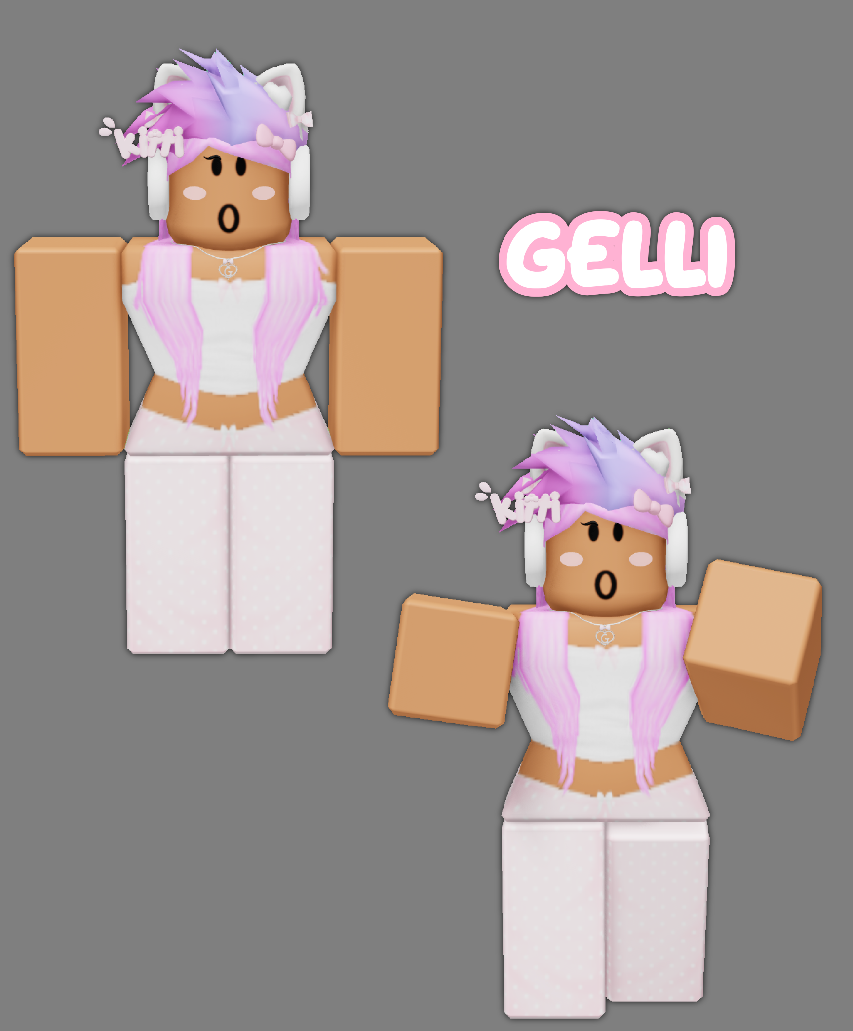 ♡ kitty girl :3 🩷💜 ♡