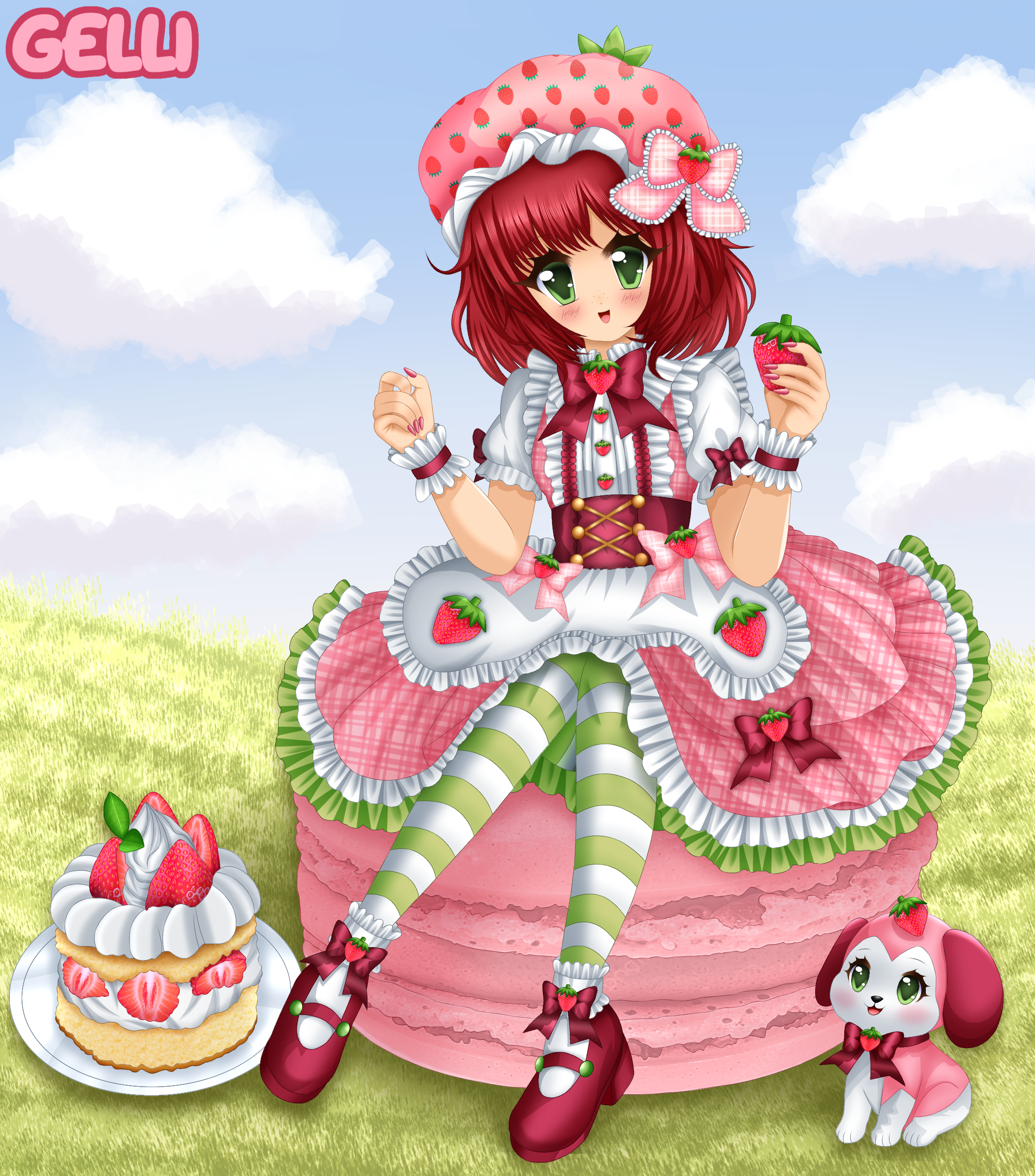 ♡ strawberry shortcake 🍓🍰 ♡