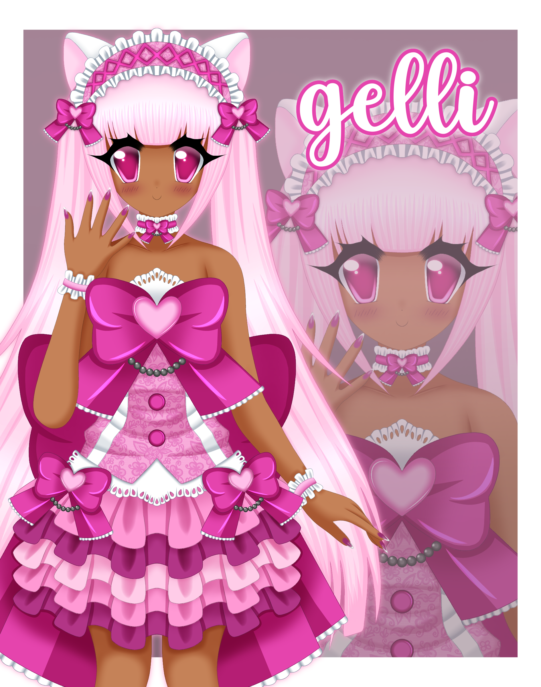♡ sweetheart gelli 🩷💜 ♡